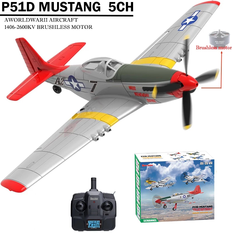 Rc Hobby Grade Helicopter - Novo aeronave de controle remoto p51d
