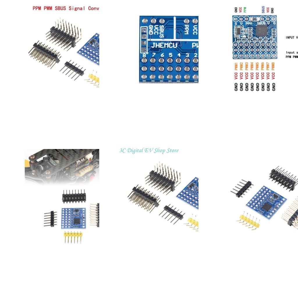 Receiver Sbus 8Ch - E74D 8CH PWM PPM SBUS SINAL
