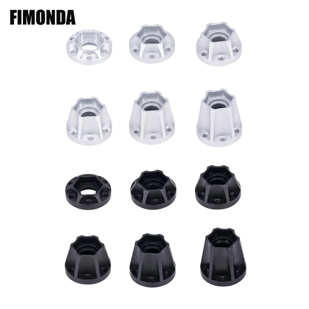 Wheel Hex Adapter - Cubo Hexagonal de Alumínio para Rodas