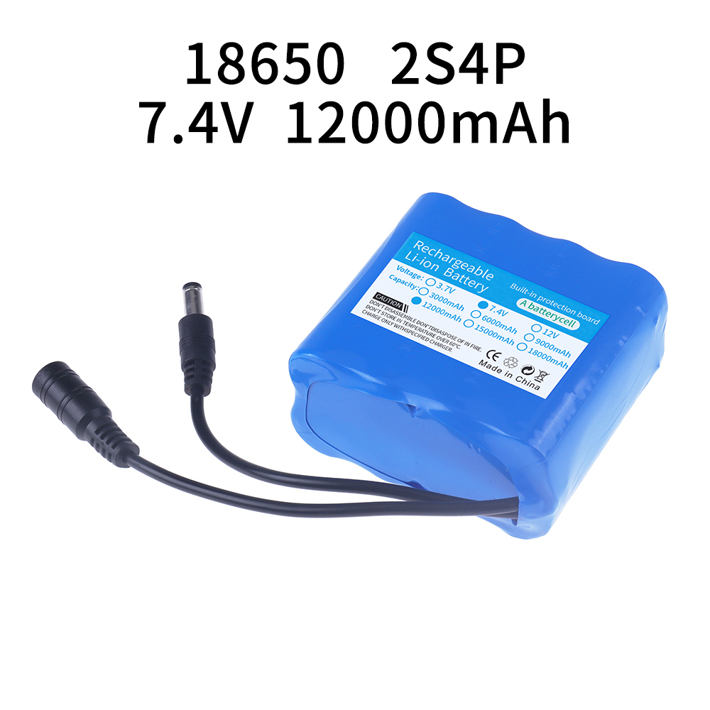 Bateria de lítio 2s4p 18650 7. - Rc Hobby Horizon avaliação e preço