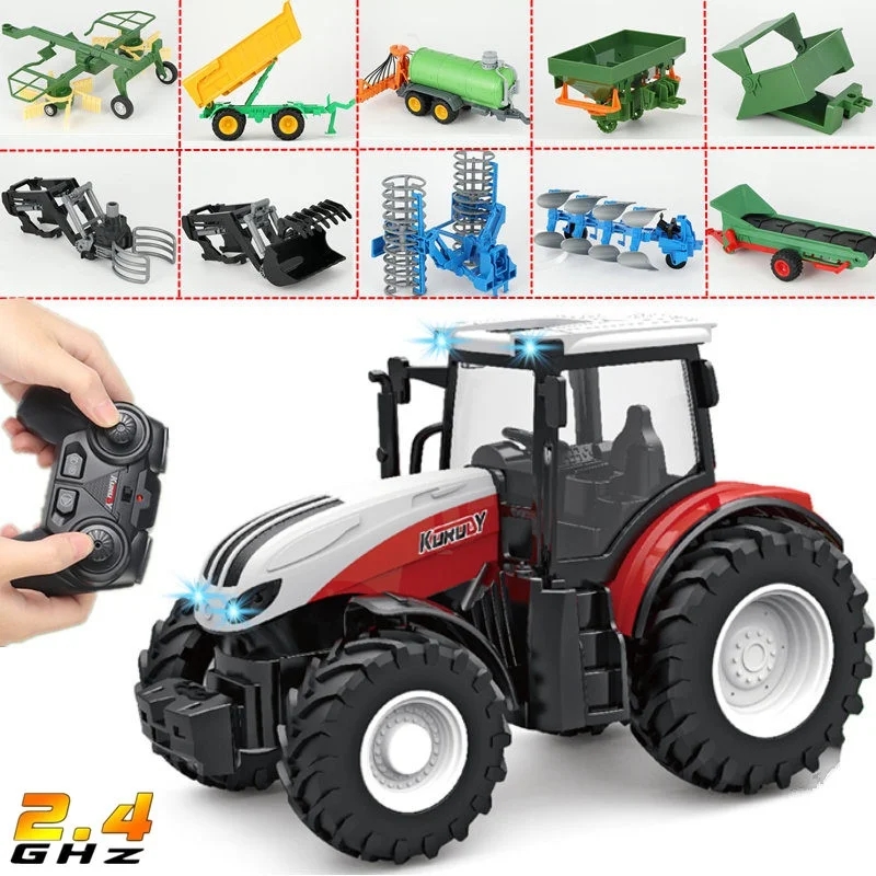 1/24 2.4g rc agricultor carro  - Hobby Rc Van avaliação e preço