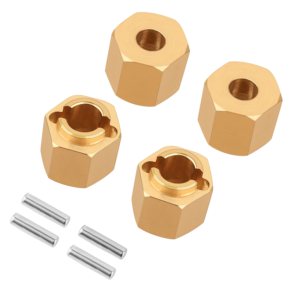 4 pçs 7mm roda de bronze hex h - Wheel Hex Adapter avaliação e preço