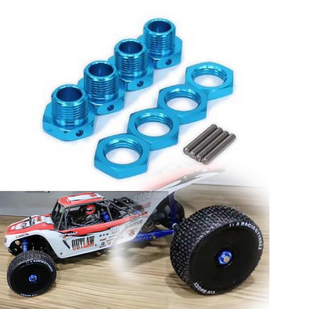 4 PCS YSIDO Alumínio 17mm Adap - Wheel Hex Adapter avaliação e preço