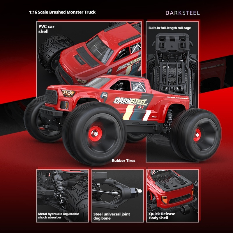 Carro RC UDIRC UD1610PRO 1/16  - Rc Hobby Monster Truck avaliação e preço