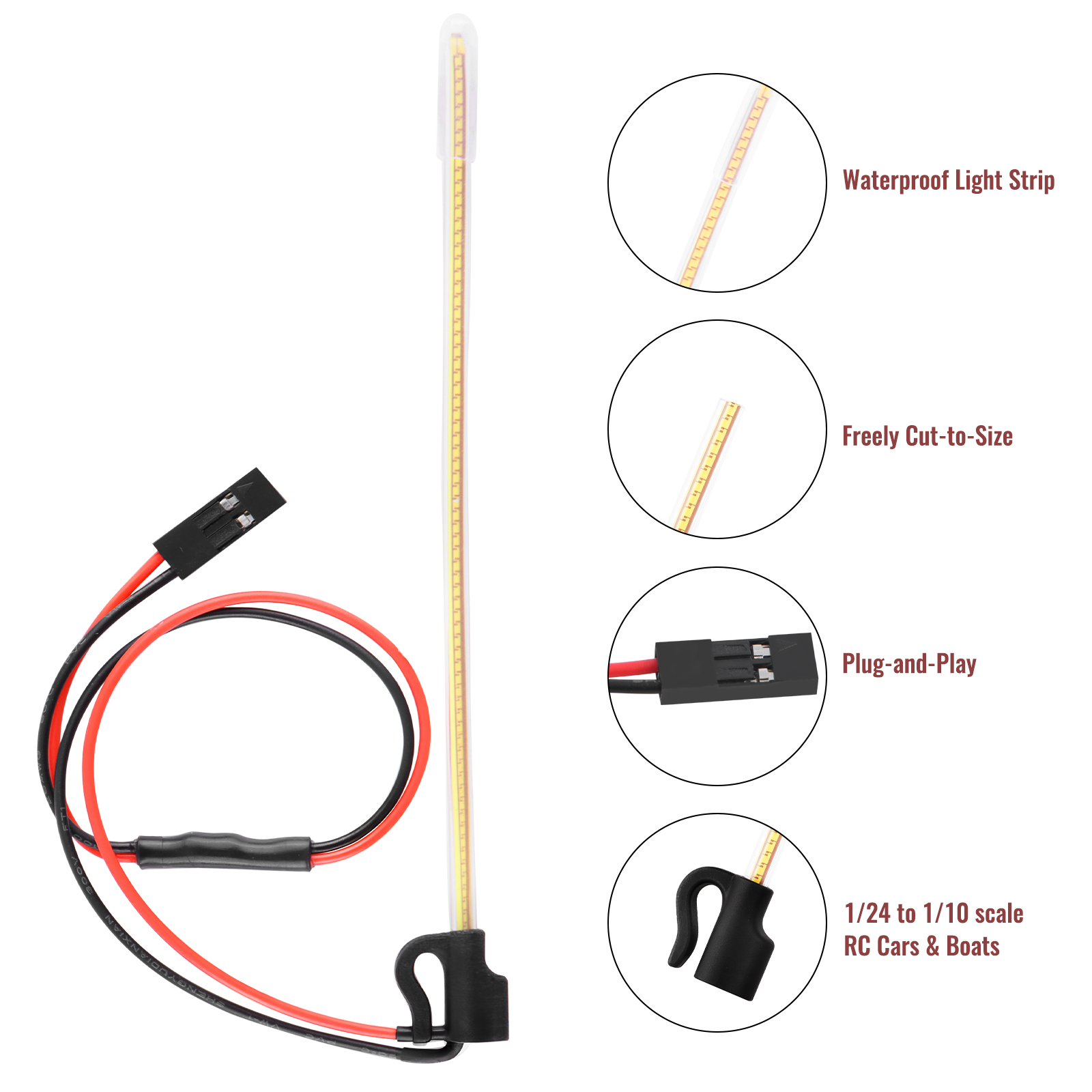 ModRax 2PCS Luzes LED para Ant - Rc Hobby Workbench avaliação e preço