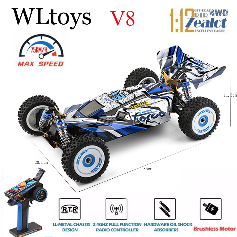 WLtoys 124017 124007   75 km/h - Rc Hobby Workbench avaliação e preço