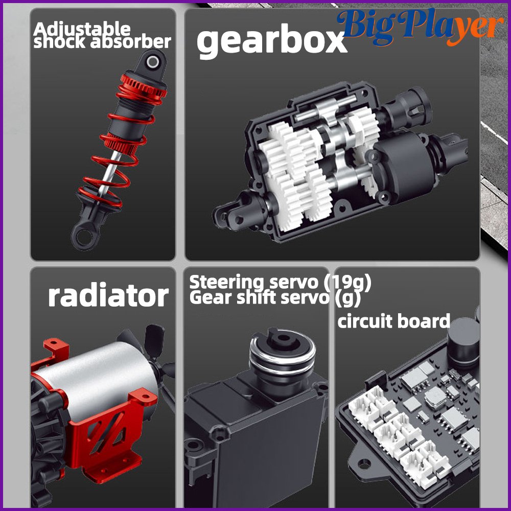 Carro RC SG1009 SG1010 1/10 4W - Rc Hobby Workbench avaliação e preço