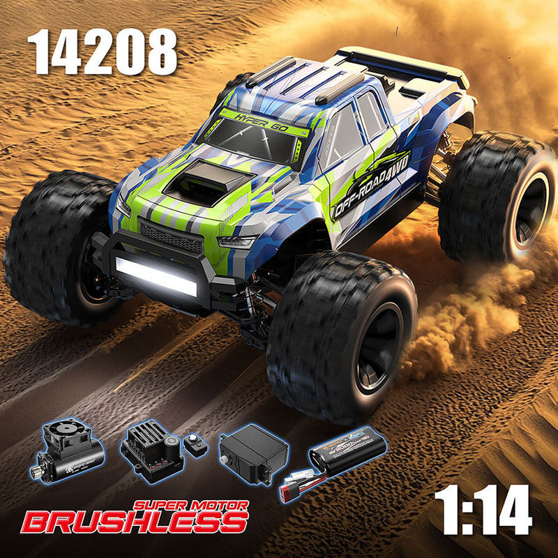 Mjx Hyper Go 1/14 14208 Caminh - Rc Hobby Monster Truck avaliação e preço