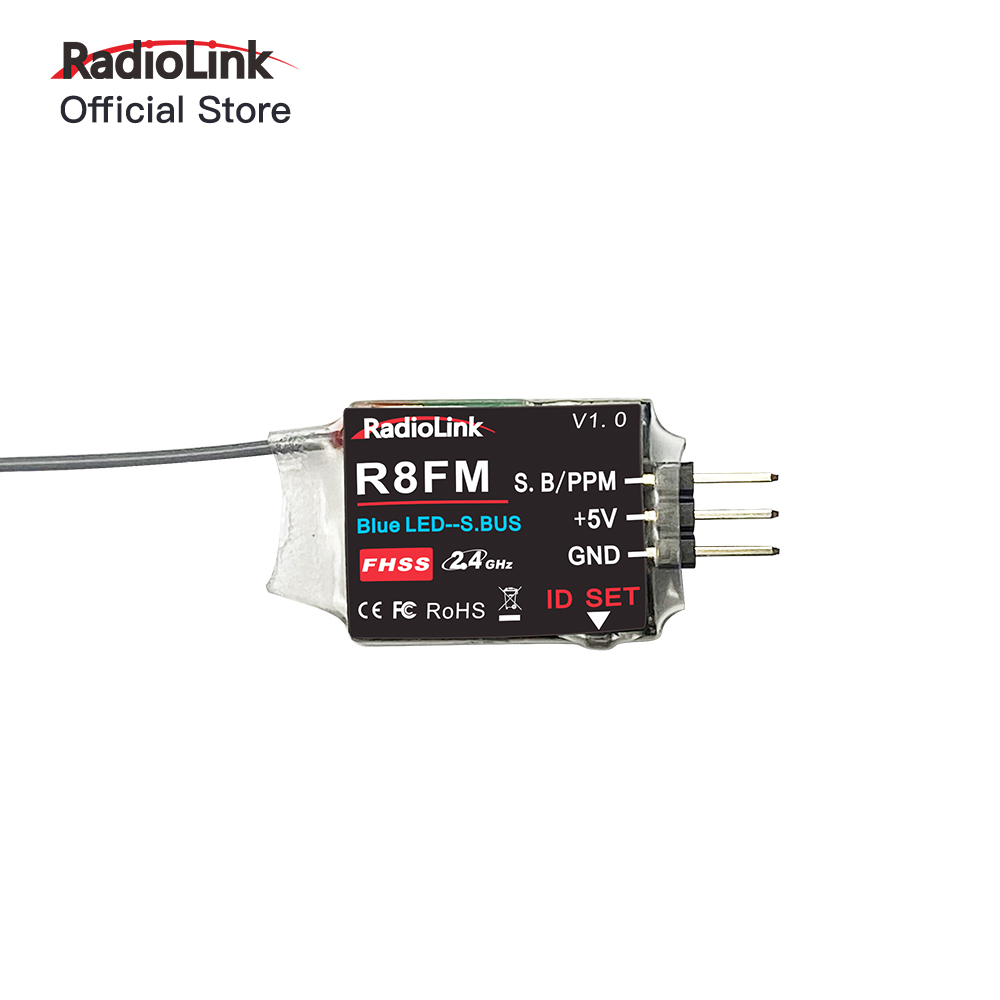 Radiolink 2.4GHz R8FM 8CH RC R - Receiver Sbus 8Ch avaliação e preço