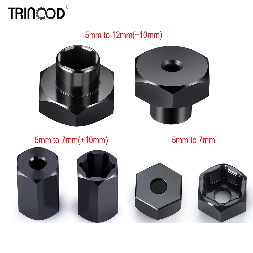 TRINOOD-liga de alumínio Hex r - Wheel Hex Adapter avaliação e preço