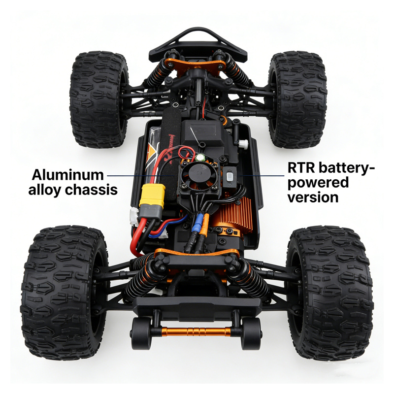 Caminhão Monstro RC ZD Racing  - Rc Hobby Monster Truck avaliação e preço
